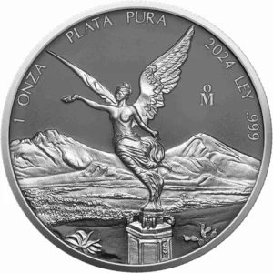 Srebrna moneta Mexico Libertad Silver Ring 1 uncja srebra 2024