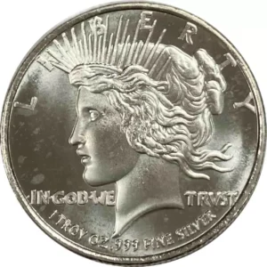 Srebrny medal Liberty 1 uncja srebra