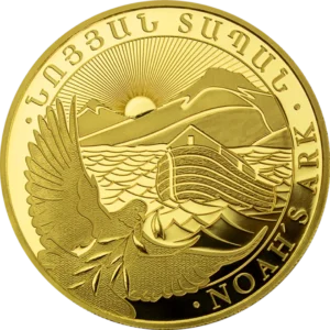 Złota moneta Arka Noego 1 g Złota 2025