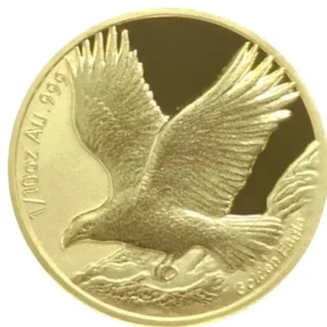 Złota moneta Golden Eagle Samoa 1/10 uncji złota 2025