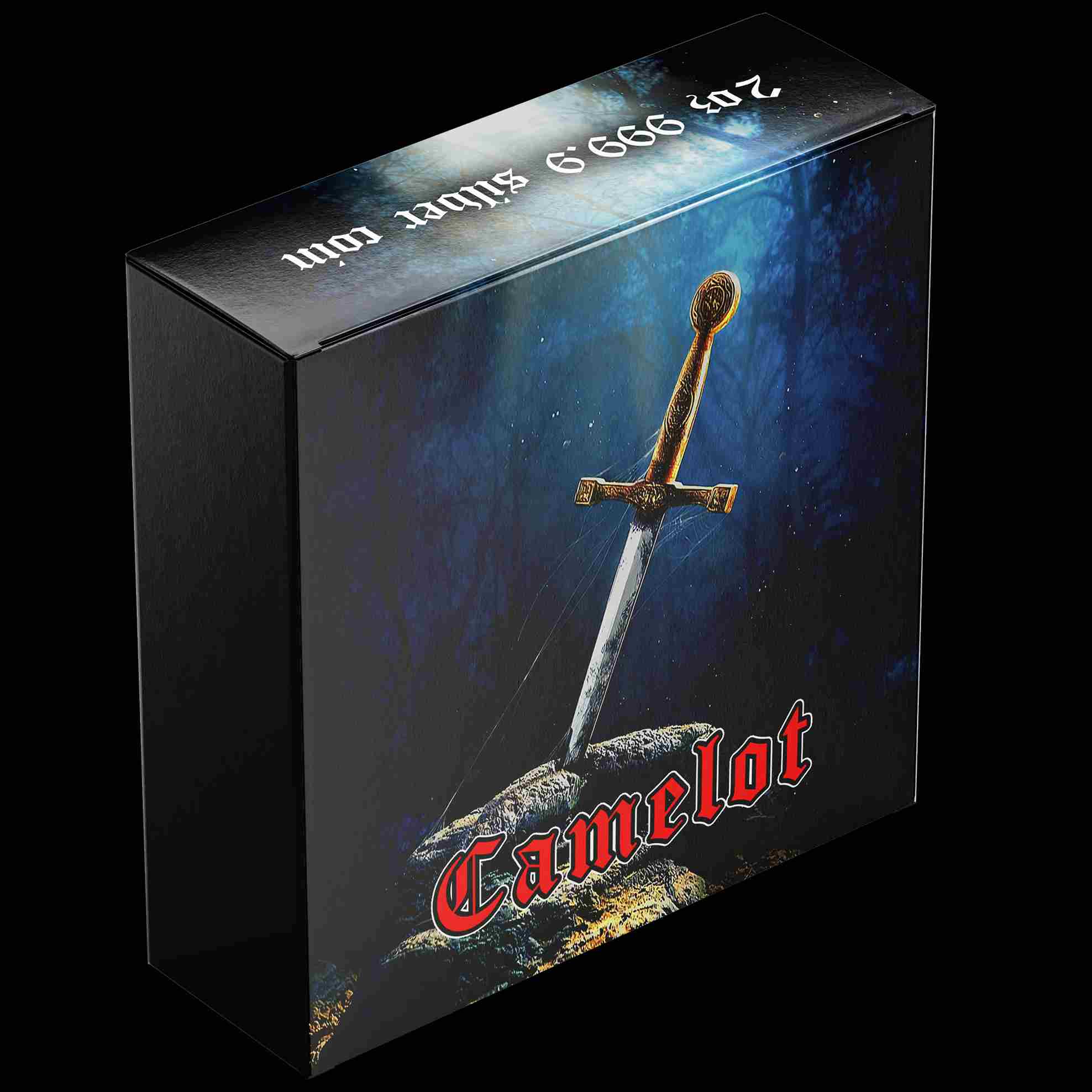Srebrna Moneta Camelot: Sir Perceval 2 uncje srebra 2023 High Relief
