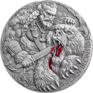 Srebrna moneta Björn Ironside The Way to Valhalla 2 uncje srebra 2025