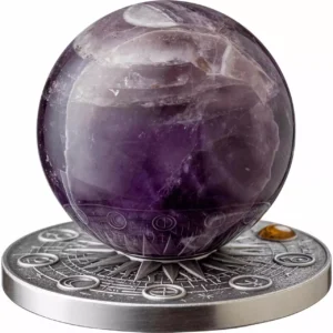 Srebrna moneta Saturn Solar System 2 uncje srebra 2025