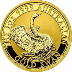 Złota moneta Australijski Łabędź 1 uncja Złota 2020