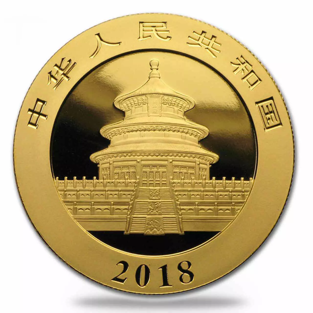 Złota moneta Chińska Panda 30 g Złota 2018 - obrazek 2