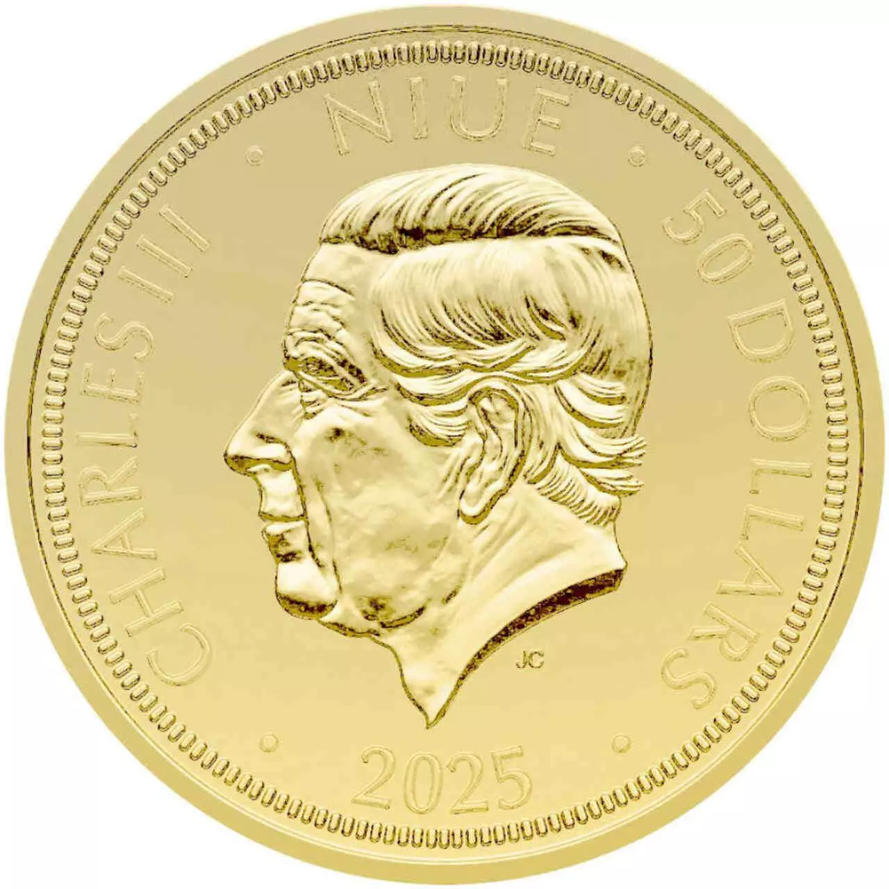 Złota moneta Czech Lion 1 uncja Złota 2025 - obrazek 2