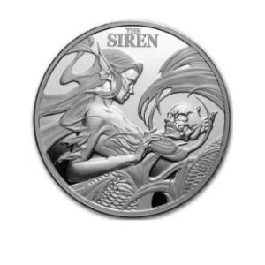 Srebrna Moneta Niue: Mythical Creatures – The Siren 1 uncja srebra 2025