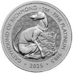 Platynowa moneta The Royal Tudor Beasts The Greyhound of Richmond 1 uncja Platyny 2025