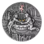 Srebrna moneta Sezon Burz Wiedźmin 2 uncje srebra 2025