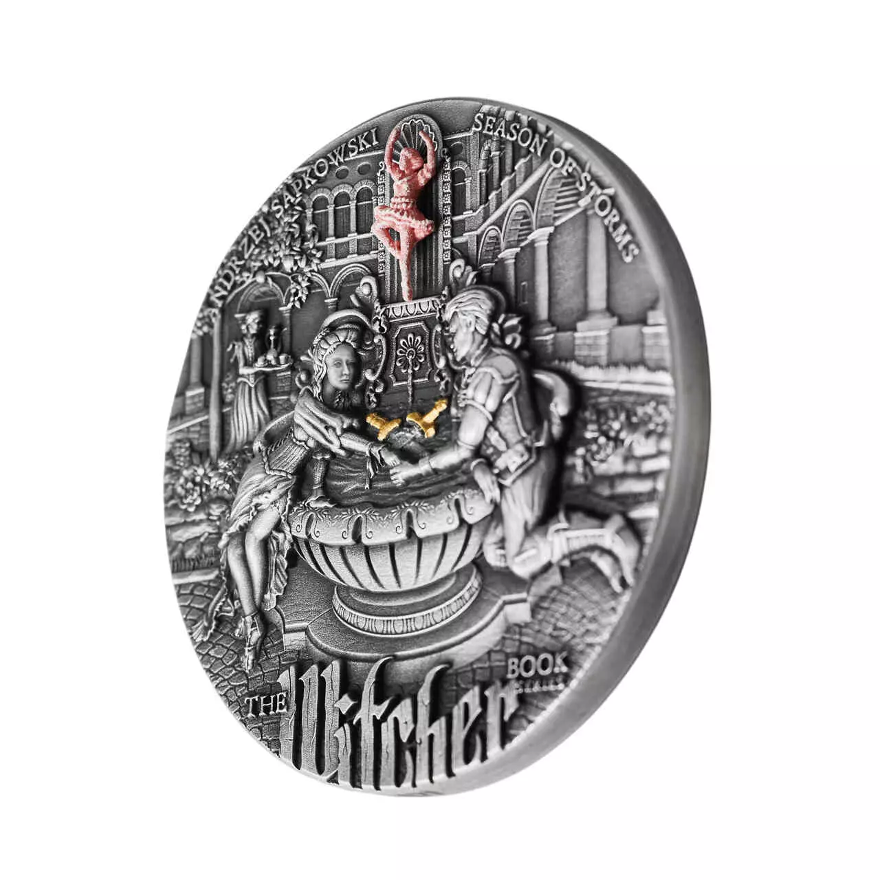 Srebrna moneta Sezon Burz Wiedźmin 2 uncje srebra 2025 - obrazek 6