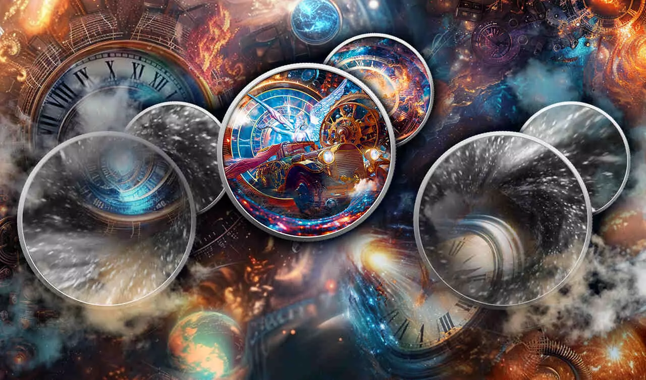 Srebrna moneta Time Travel Mexico Libertad 1 uncja srebra 2024 - obrazek 4