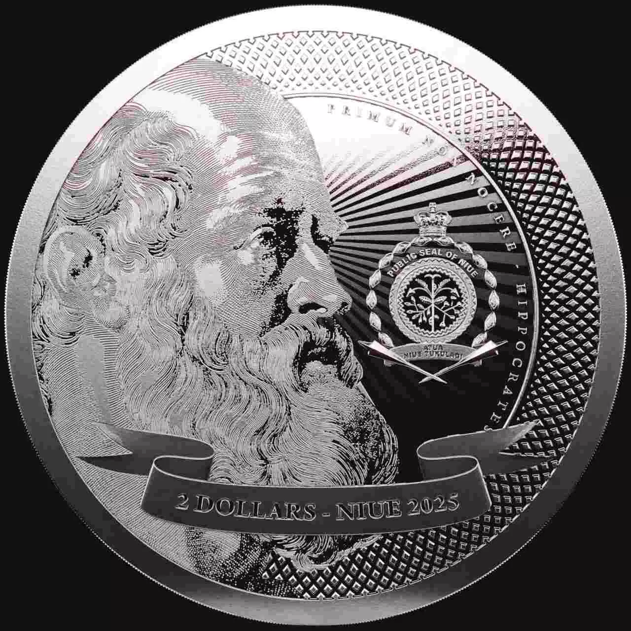 Srebrna moneta Vivat Humanitas 1 uncja srebra 2025 - obrazek 2