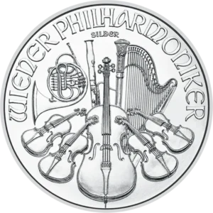 Srebrna moneta Wiedeński Filharmonik 1 uncja srebra 2025