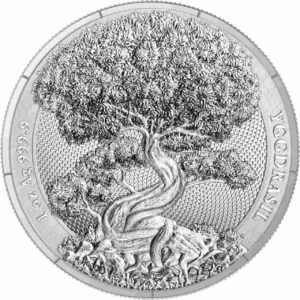 Srebrna moneta Yggdrasil Mythical Forest 1 uncja srebra 2025