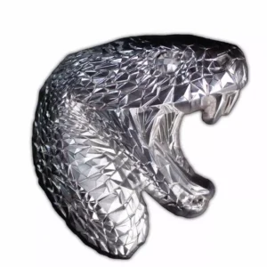 Srebrny numizmat Snake Lowpoly Lunar 2 uncje srebra