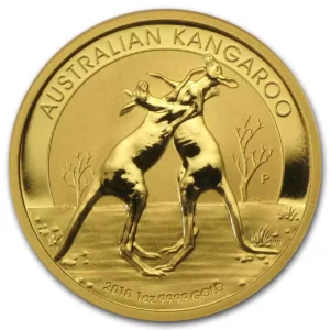 Złota moneta Australijski Kangur 1 uncja Złota 2010