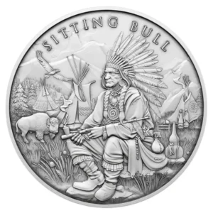Srebrna moneta Sitting Bull Legendary Warriors 1 uncja srebra