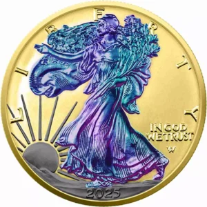 Srebrna moneta American Eagle Colour in Richness 1 uncja srebra 2025