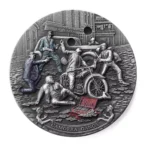 Srebrna moneta Camorra Gangi 3 uncje srebra 2024