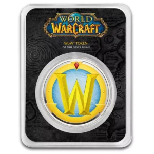 Srebrny medal Token World of Warcraft 1 uncja srebra 2025