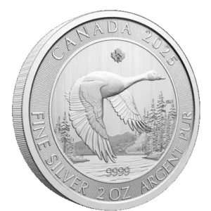 Srebrna moneta Gęś Kanadyjska 2 uncje srebra 2025