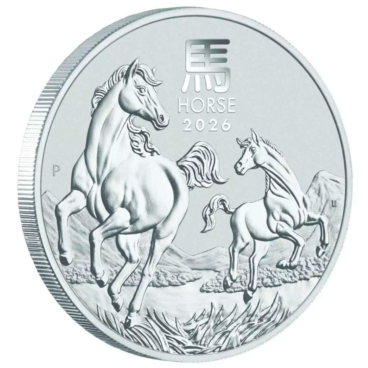 Srebrna moneta Lunar III Rok Konia 1/2 uncji srebra 2026 - obrazek 3