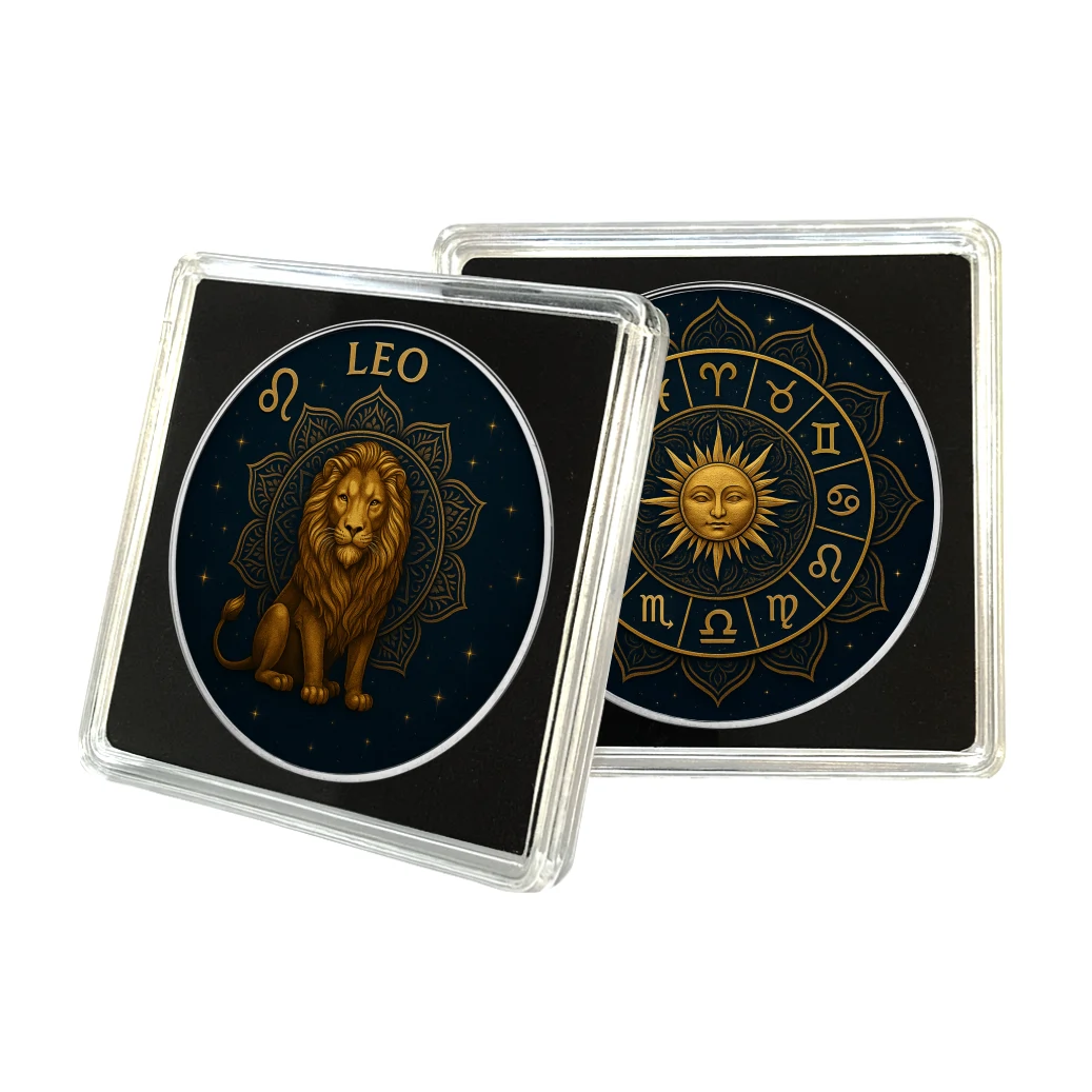 Srebrna moneta Amerykański Orzeł 1 uncja srebra 2025 Zodiac Series: Leo