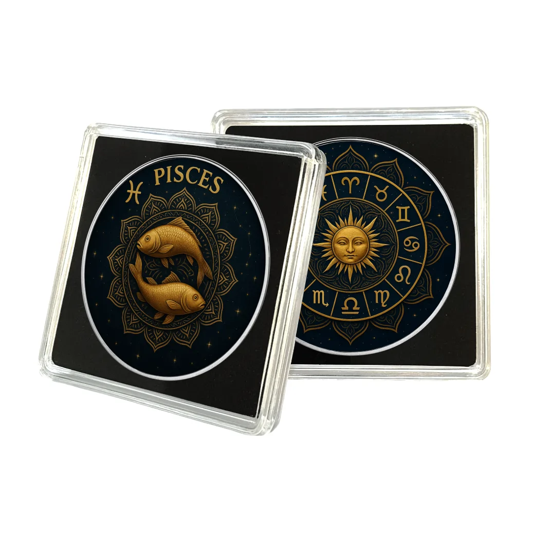 Srebrna moneta Amerykański Orzeł 1 uncja srebra 2025 Zodiac Series: Pisces