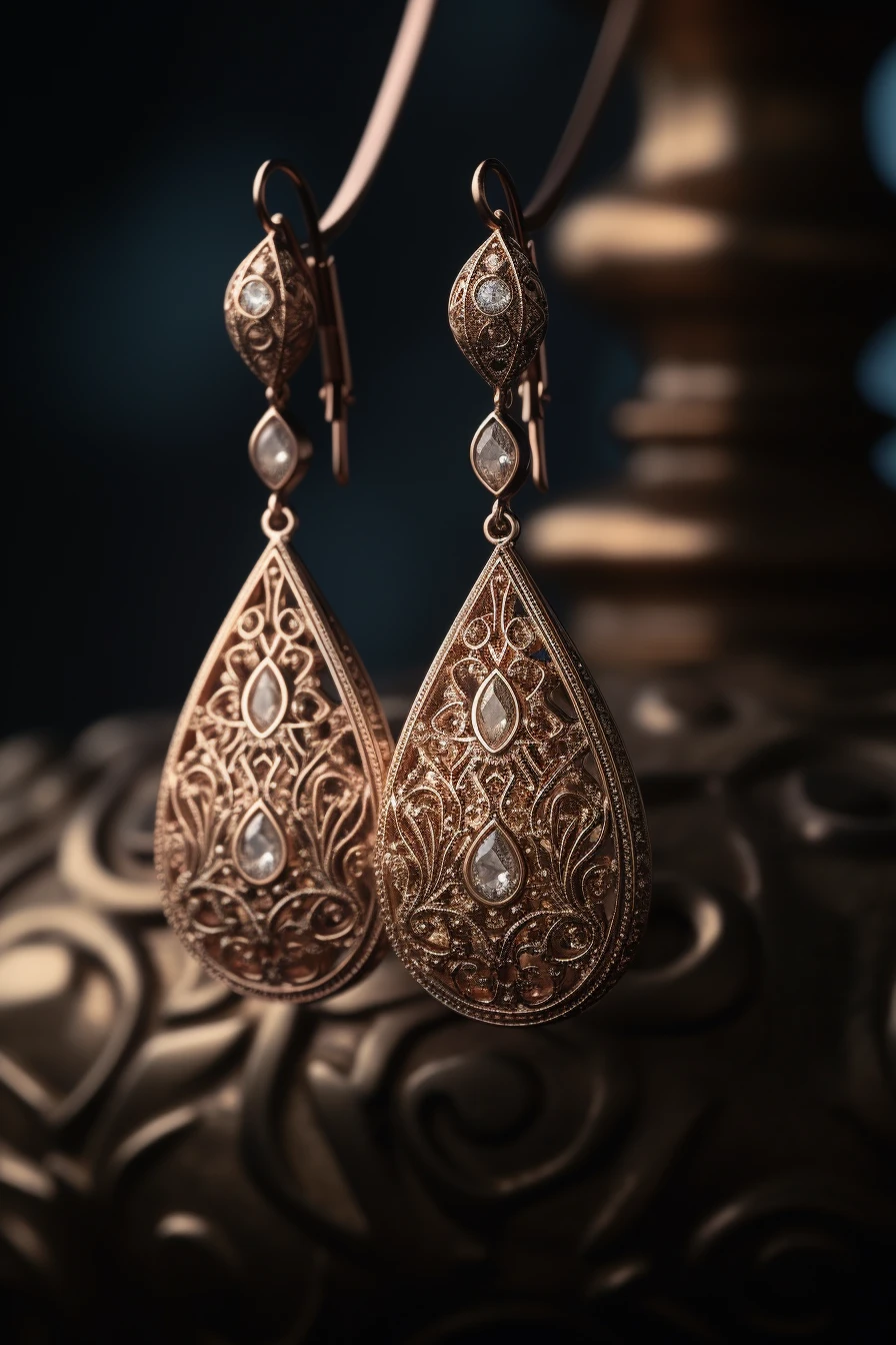 Ruskie złoto próby - charakterystyczna czerwonawa biżuteria z ZSRR