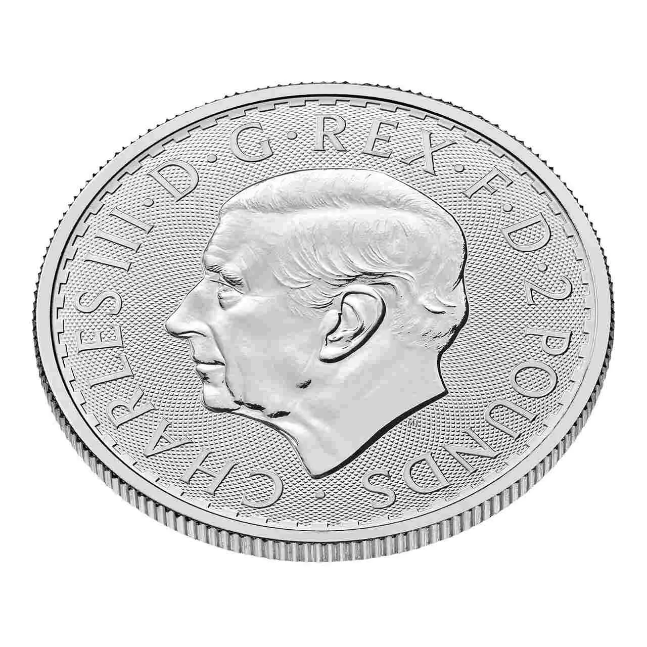 Srebrna moneta Britannia 1 uncja srebra 2026 - obrazek 2