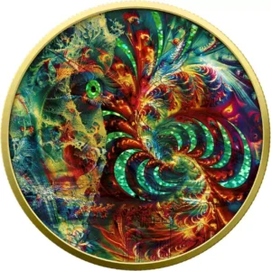 Srebrna moneta Mexico Libertad The Fractal Destiny 1 uncja srebra 2024