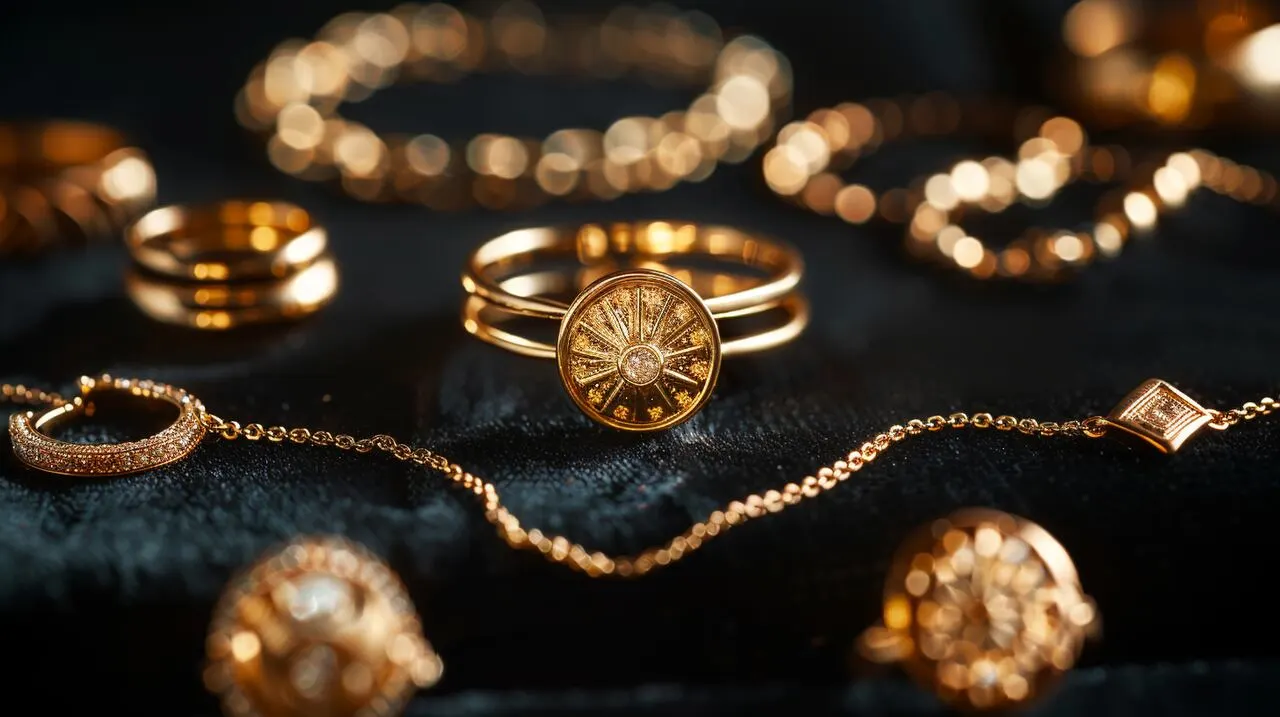 Żółte złoto - luksusowa biżuteria ze szlachetnego kruszcu o naturalnym blasku
