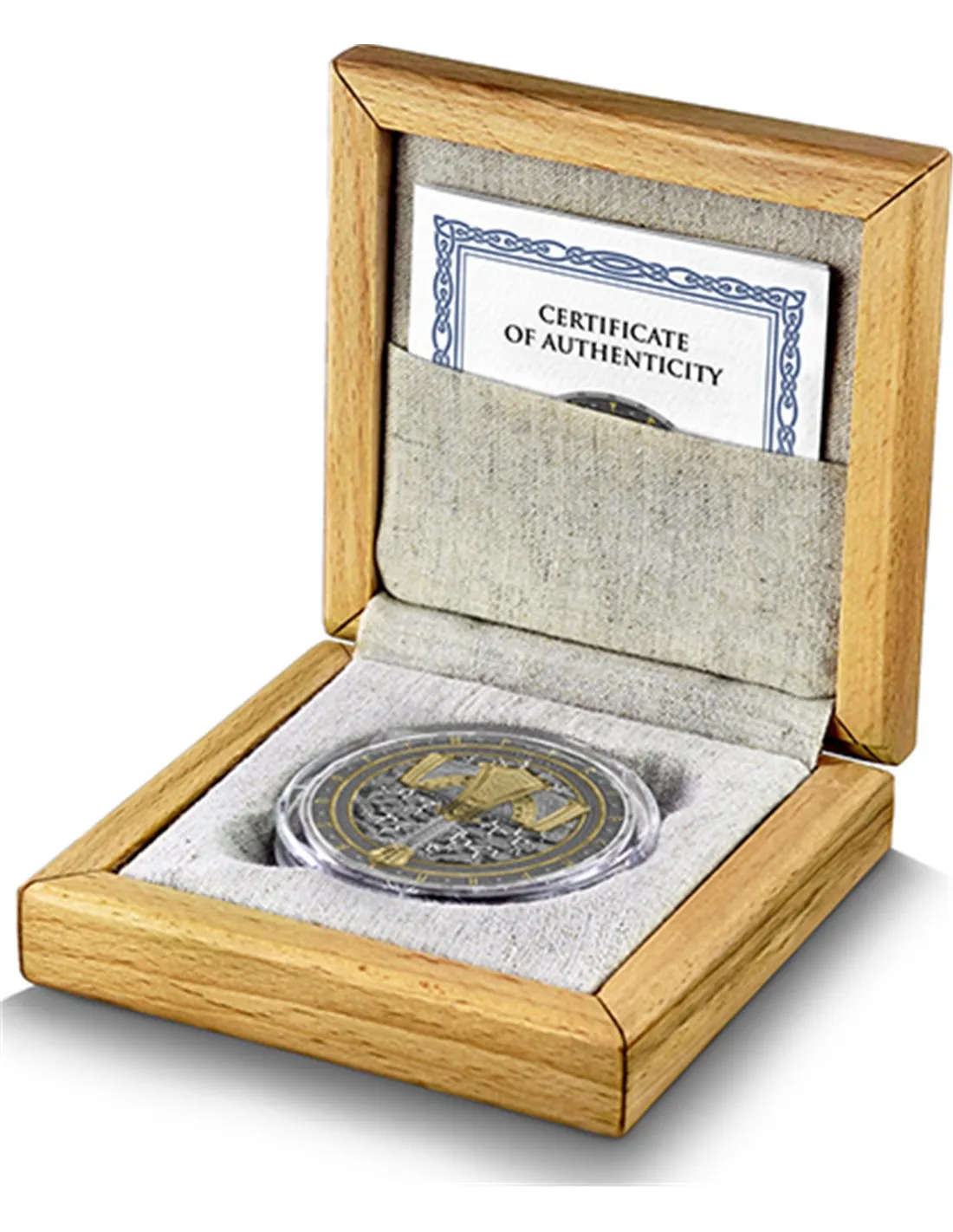 Srebrna Moneta Mjölnir Artefacts 2 uncje srebra 2025 Ultra High Relief