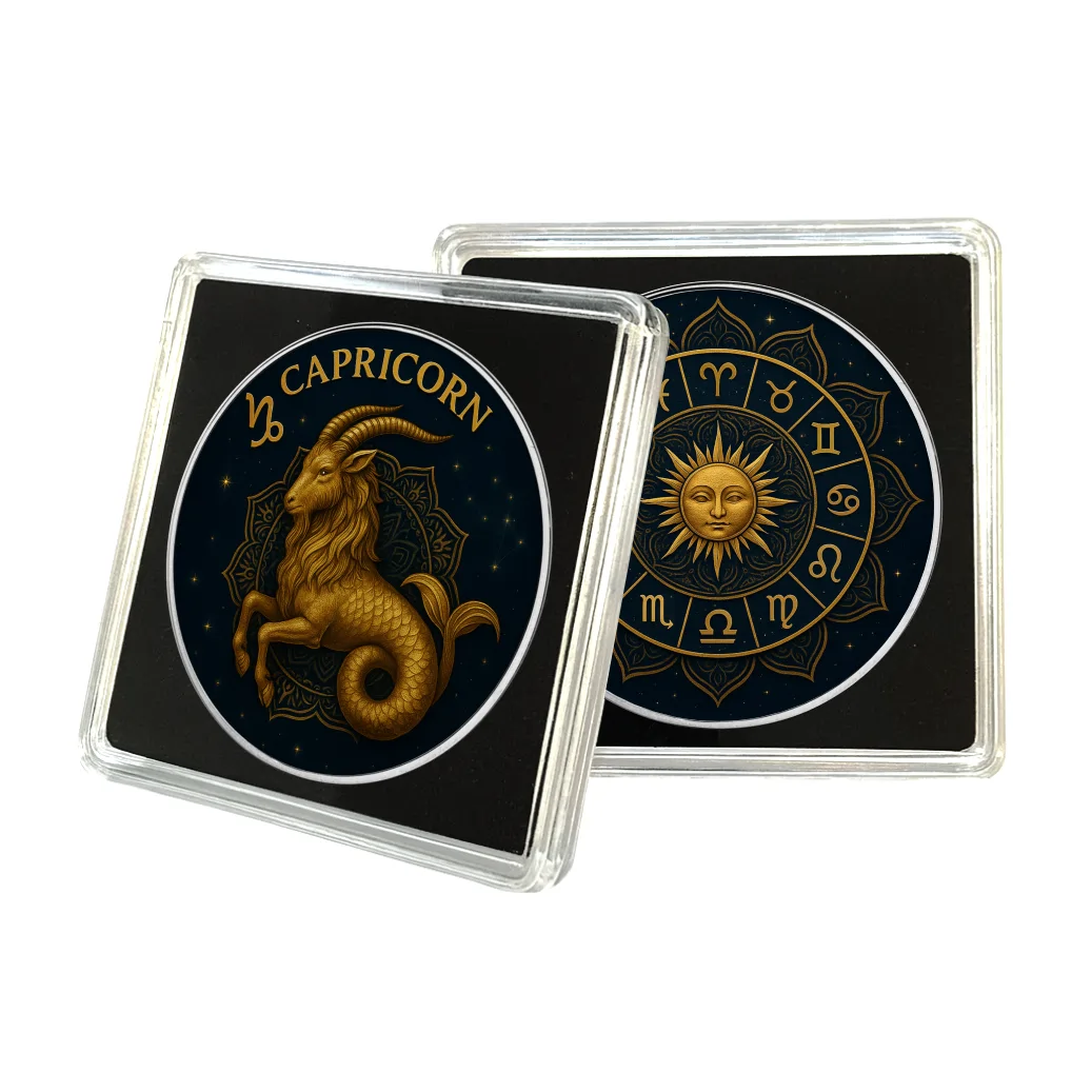 Srebrna moneta Amerykański Orzeł 1 uncja srebra 2025 Zodiac Series: Capricorn
