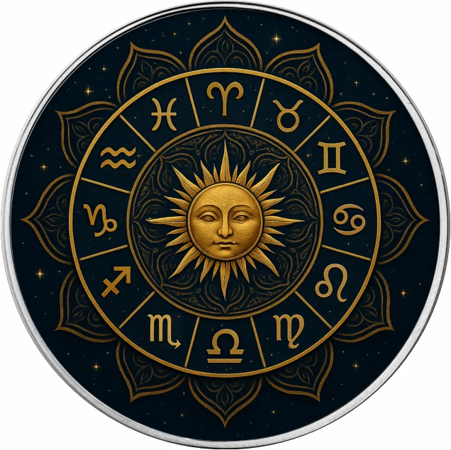 Srebrna moneta Amerykański Orzeł 1 uncja srebra 2025 Zodiac Series: Taurus