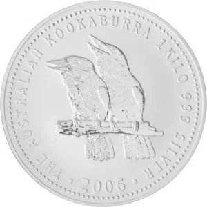 Kookaburra 1 kg Srebra 2006