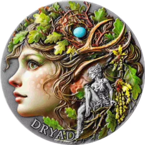 Srebrna moneta Dryad Nature Spirits 2 uncje srebra 2026