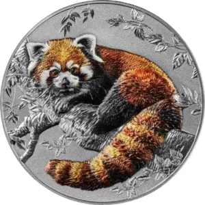 Srebrna moneta Red Panda Representatives of the Species 2 uncje srebra 2025 HR