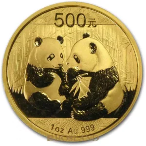 Złota moneta Chińska Panda 1 uncja Złota 2009