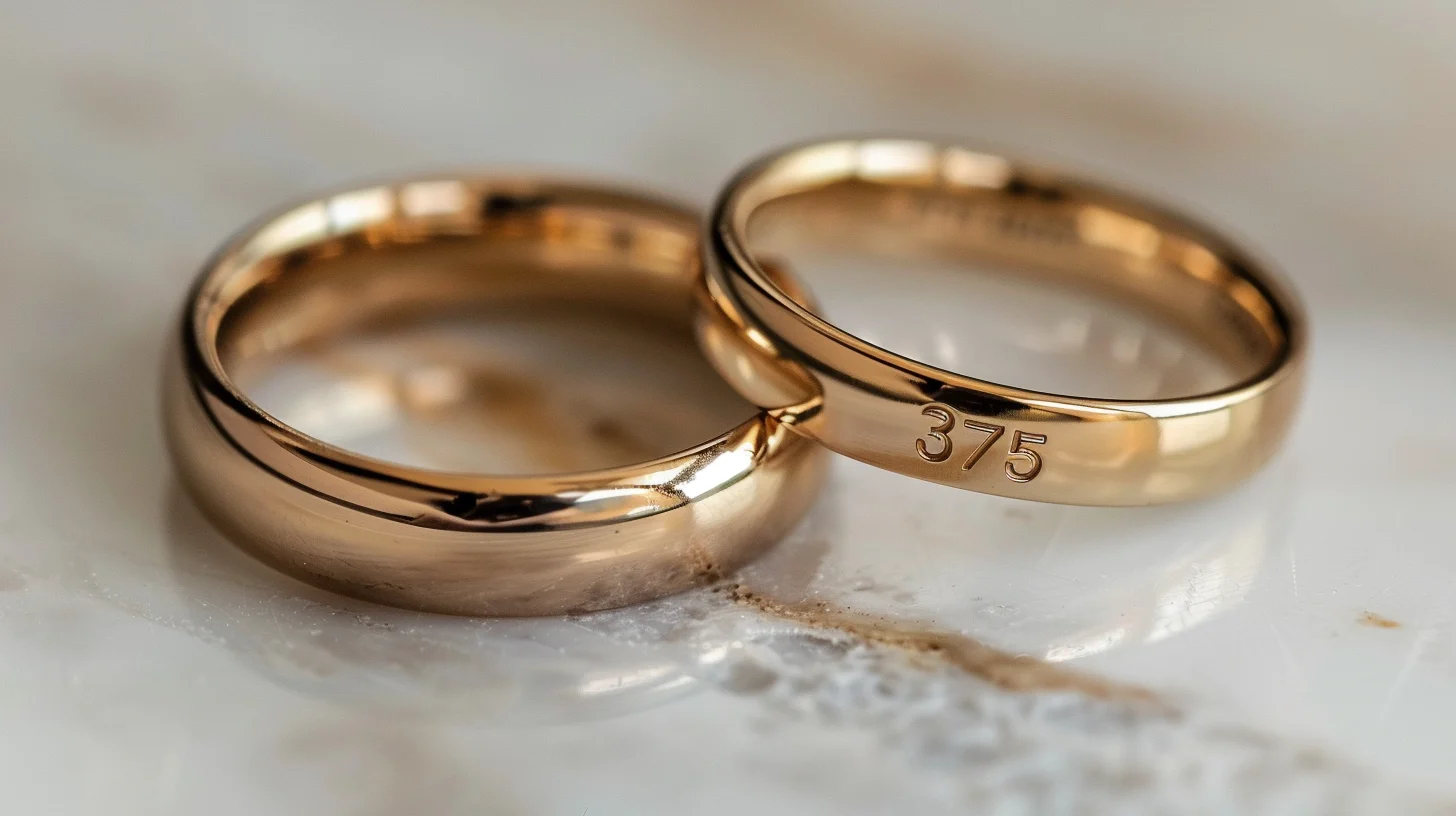 Złoto 375 a 585 porównanie składu i właściwości