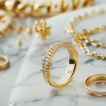 Złoto 585 - pierścionki i naszyjniki