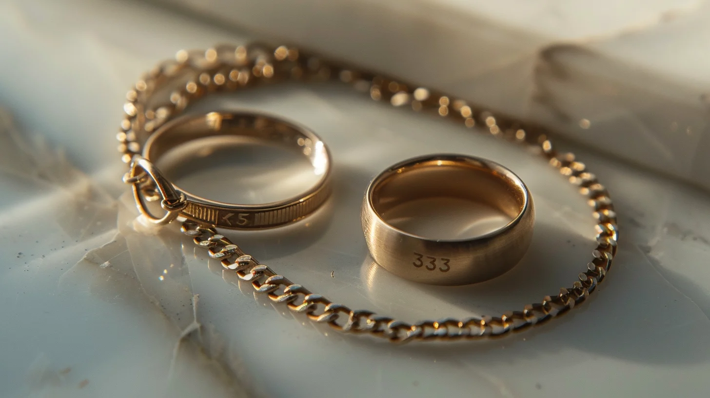 Złoto próba 333 - biżuteria i cena za gram