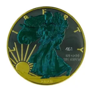 Srebrna moneta Amerykański Orzeł 1 uncja Srebra 2020 Kameleon