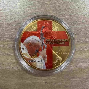 Srebrna moneta Amerykański Orzeł 25th Anniversary of Pontificate John Paul II 1 uncja Srebra 2003