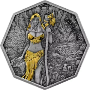 Srebrna moneta Herbalist Ritual Witchcraft 1 uncja srebra 2025