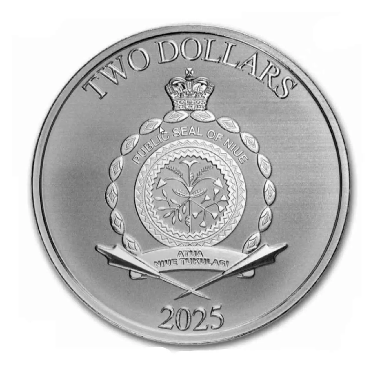 Srebrna moneta Seasons Greetings Disney 1 uncja Srebra 2025 - obrazek 2