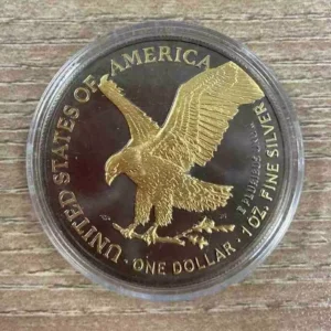 Srebrna moneta Amerykański Orzeł 1 uncja Srebra 2021 Black Empire Edition