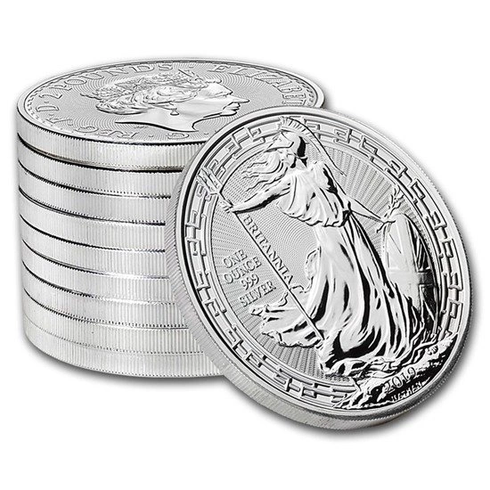 Srebrna moneta Britannia Oriental Border 1 uncja Srebra 2019 - obrazek 3