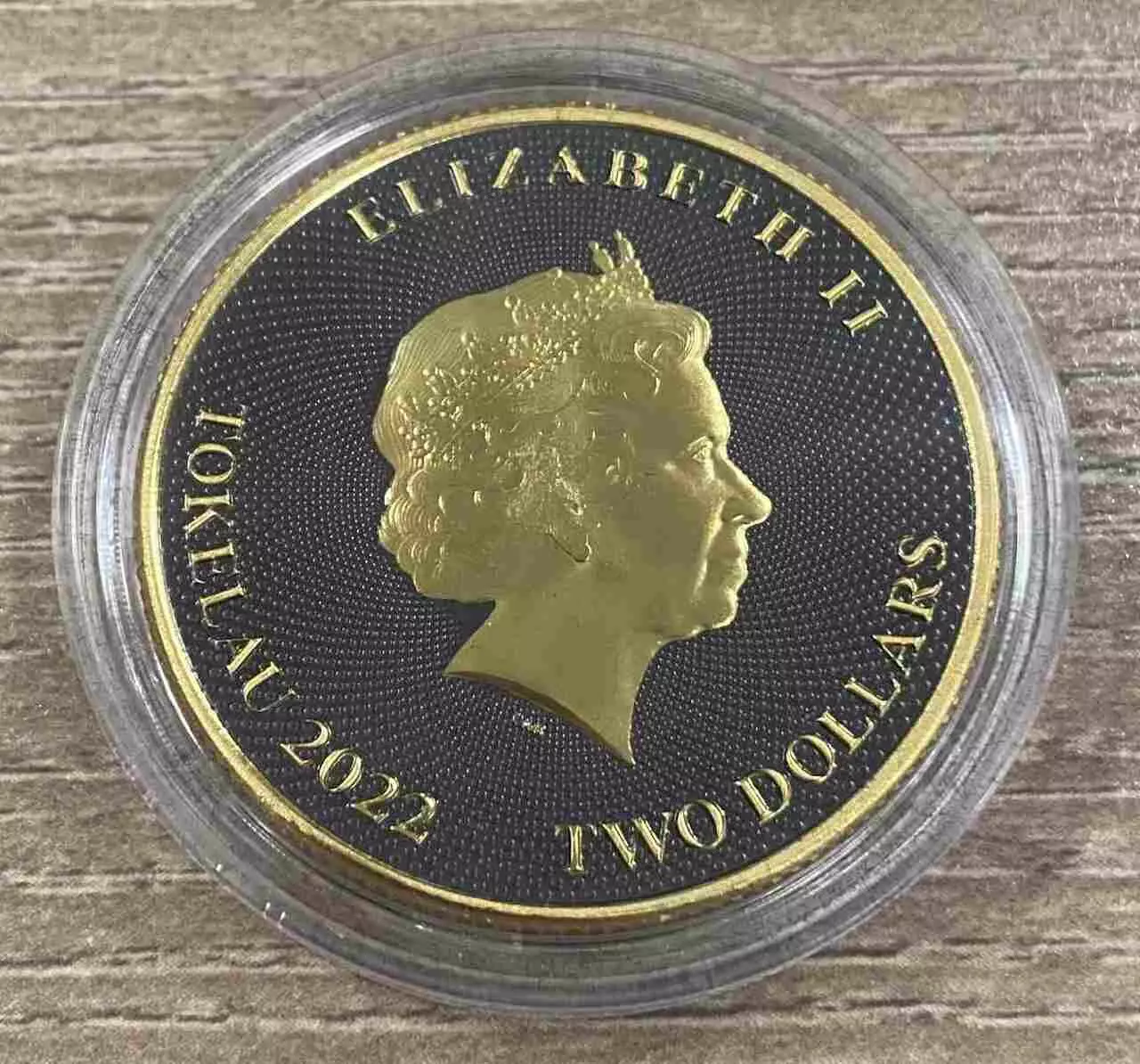 Srebrna moneta Hibernia 1 uncja srebra 2022 Ruten ze złoceniem - obrazek 2