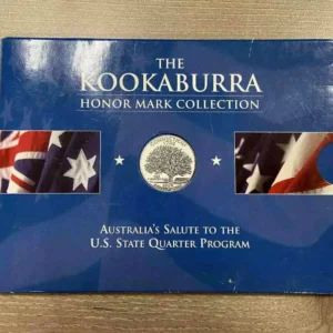 Srebrna moneta Kookaburra Connecticut 1 uncja srebra 1999